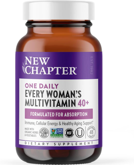 New Chapter Women’s Multivitamin 40+ - 48 Tablets