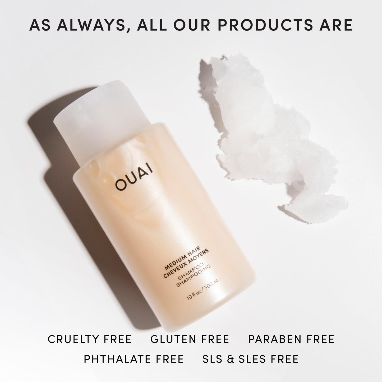 OUAI Medium Hair Shampoo - 3 Oz