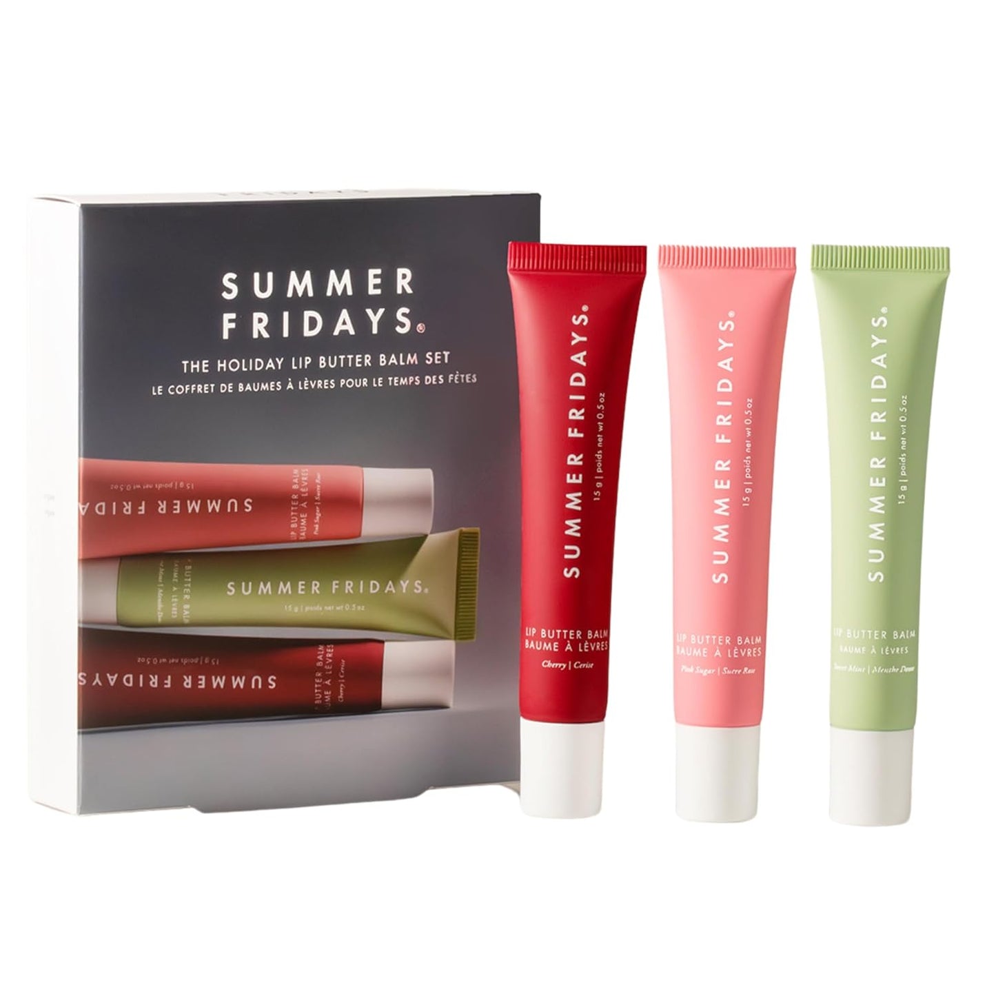 Summer Fridays Holiday Lip Butter Balm Set - 3 Count