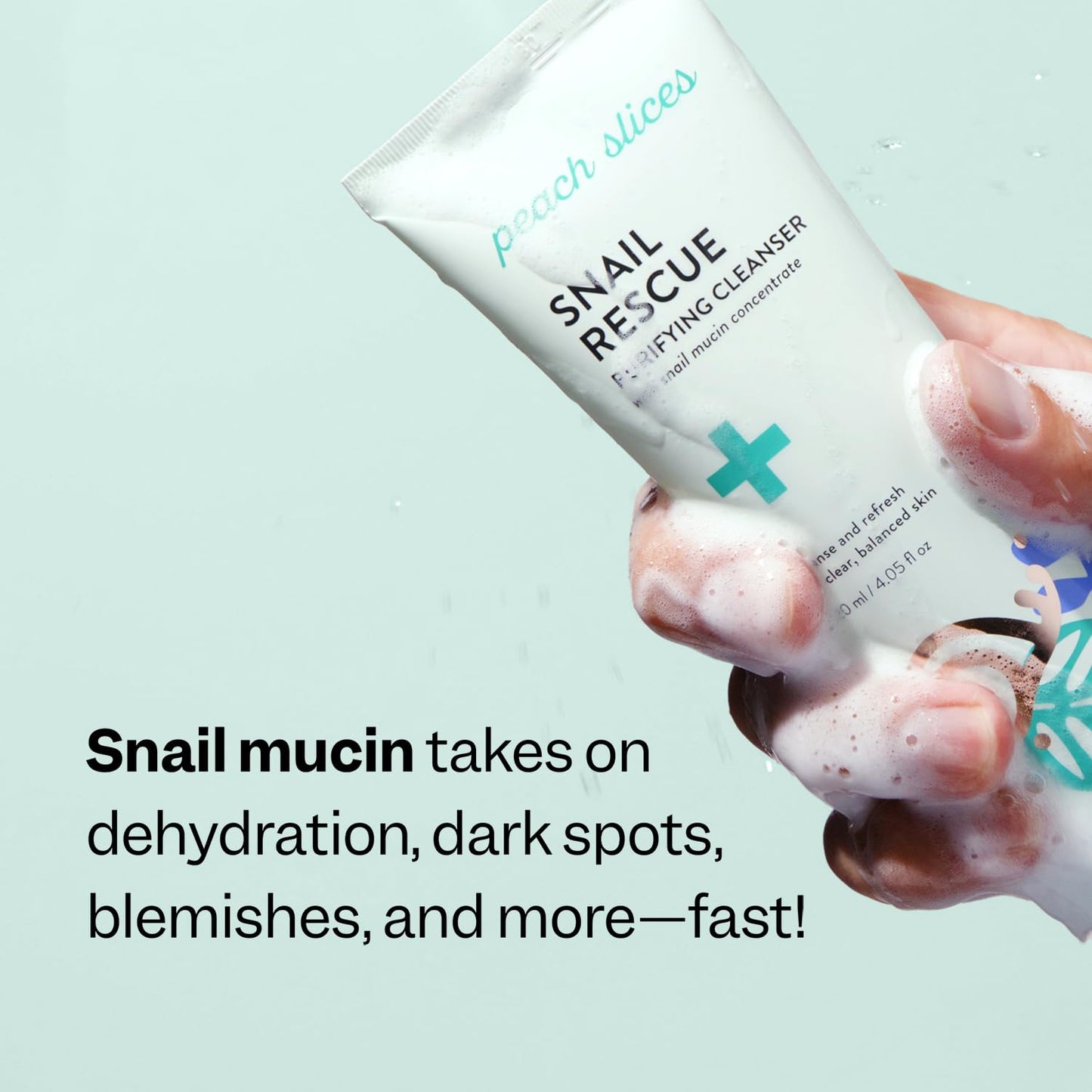 Peach Slices - Snail Rescue Purifying Cleanser (4.05 oz)