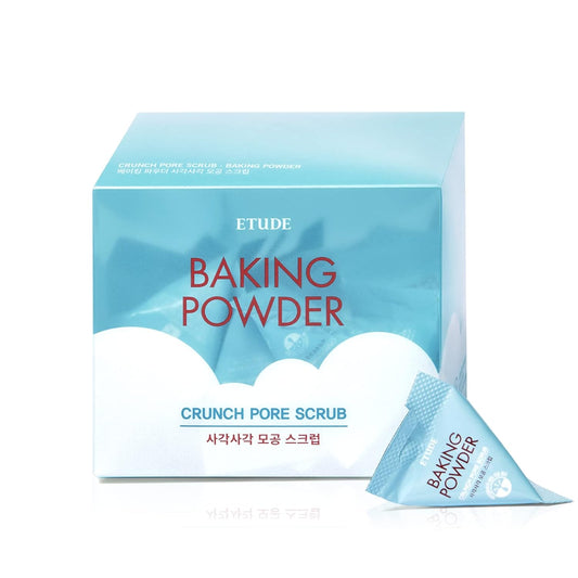 ETUDE Baking Powder Crunch Pore Scrub (0.25 Fl Oz x 24 Pouches)