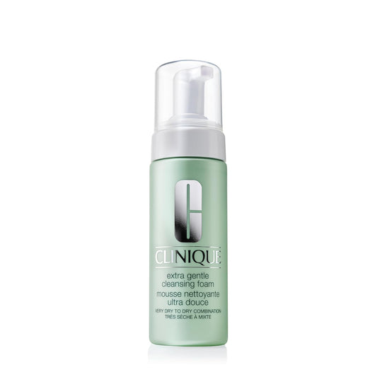 Clinique 3-Step Extra Gentle Cleansing Foam For Dry + Sensitive Skin, 4.2 Fl Oz