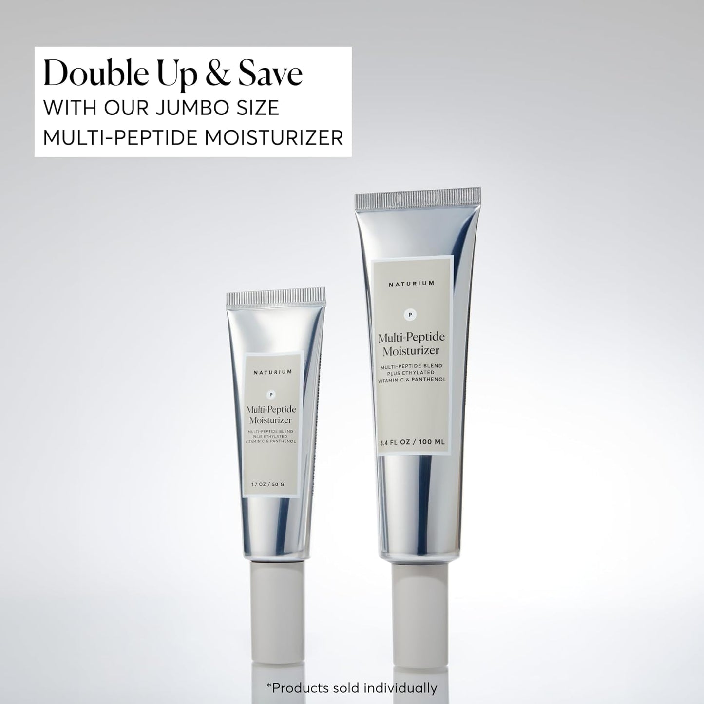 Naturium Multi-Peptide Moisturizer Vitamin C & Panthenol - 1.7 oz