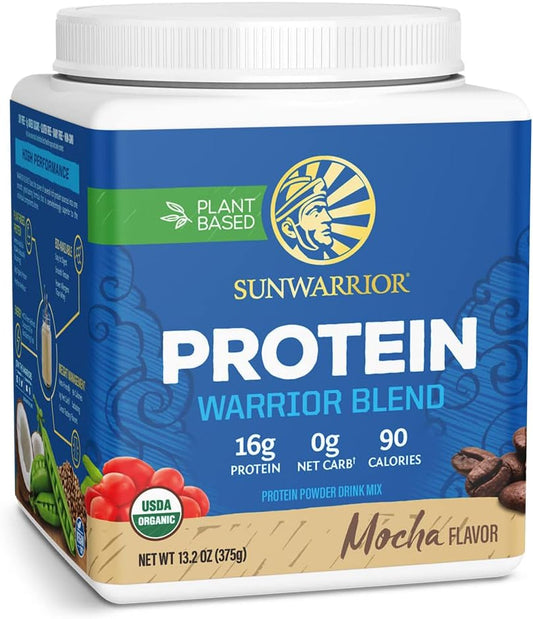 Sunwarrior Organic Plant Based Protein Powder - 13.2 oz