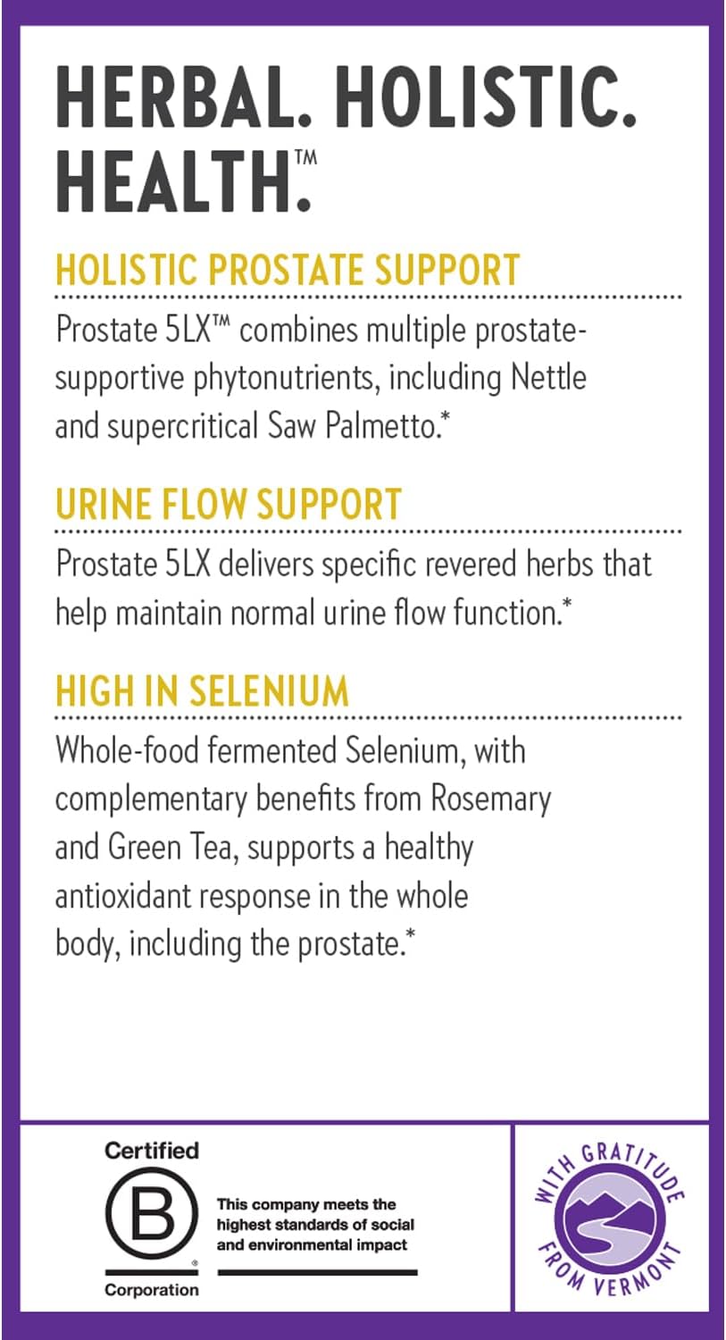 New Chapter Prostate Supplement - 60 ct Vegetarian Capsule