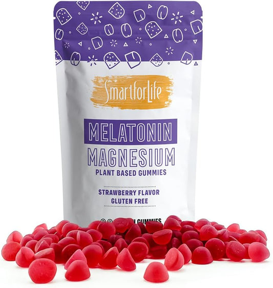 SMART FOR LIFE Melatonin Gummies 5mg W/Magnesium - 60 Count