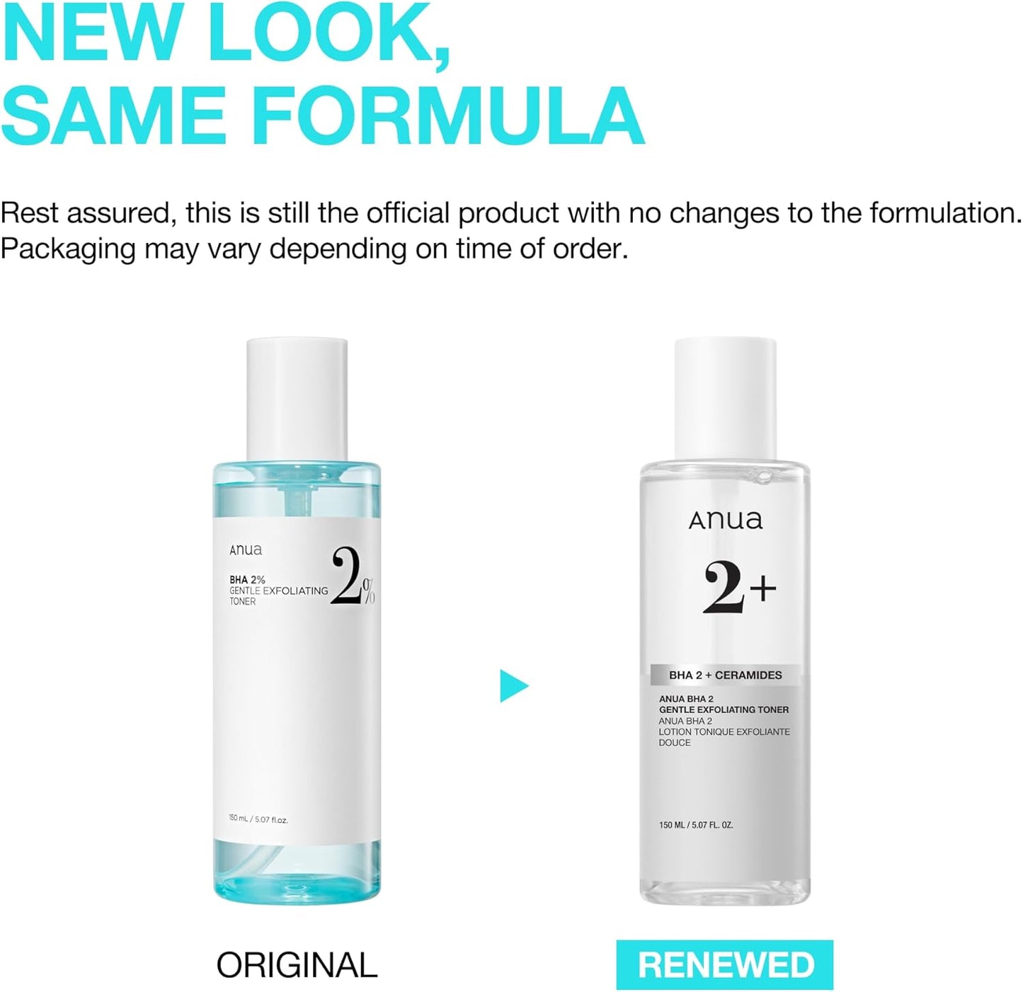 ANUA BHA 2% Gentle Exfoliating Toner - 5.07 fl.oz