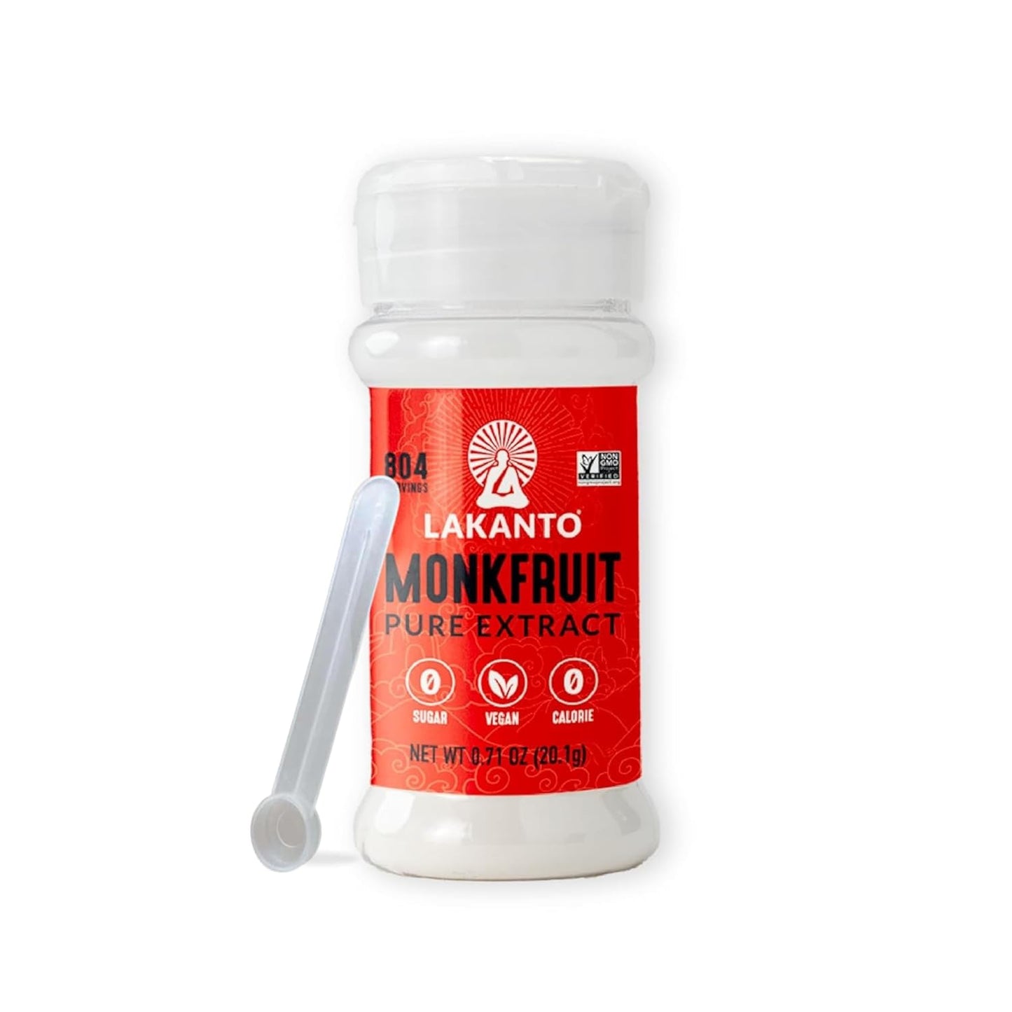 Lakanto Pure Monk Fruit Sweetener Extract Powder -0.71 oz - Pack of 1