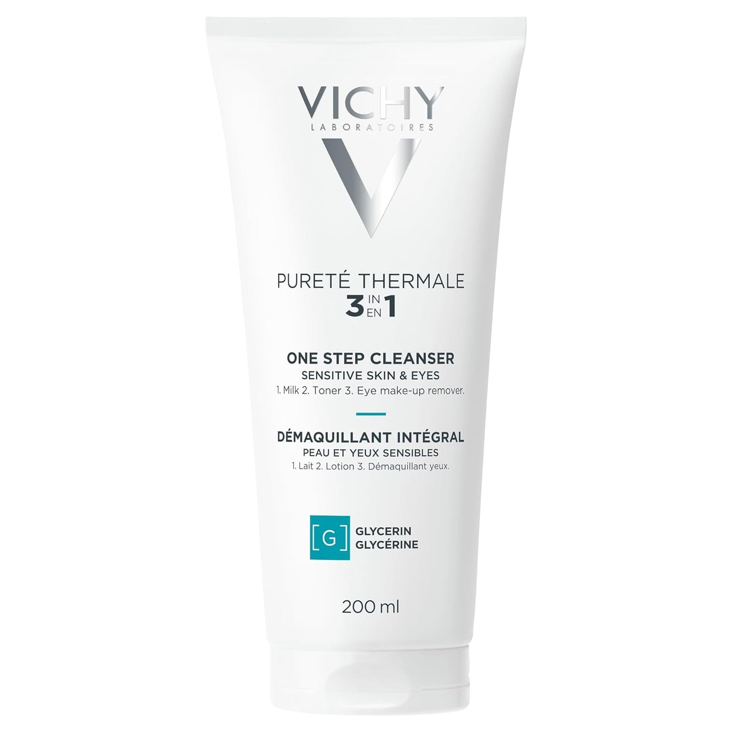 Vichy Pureté Thermale One Step Cleanser for Sensitive Skin -6.76 ounce