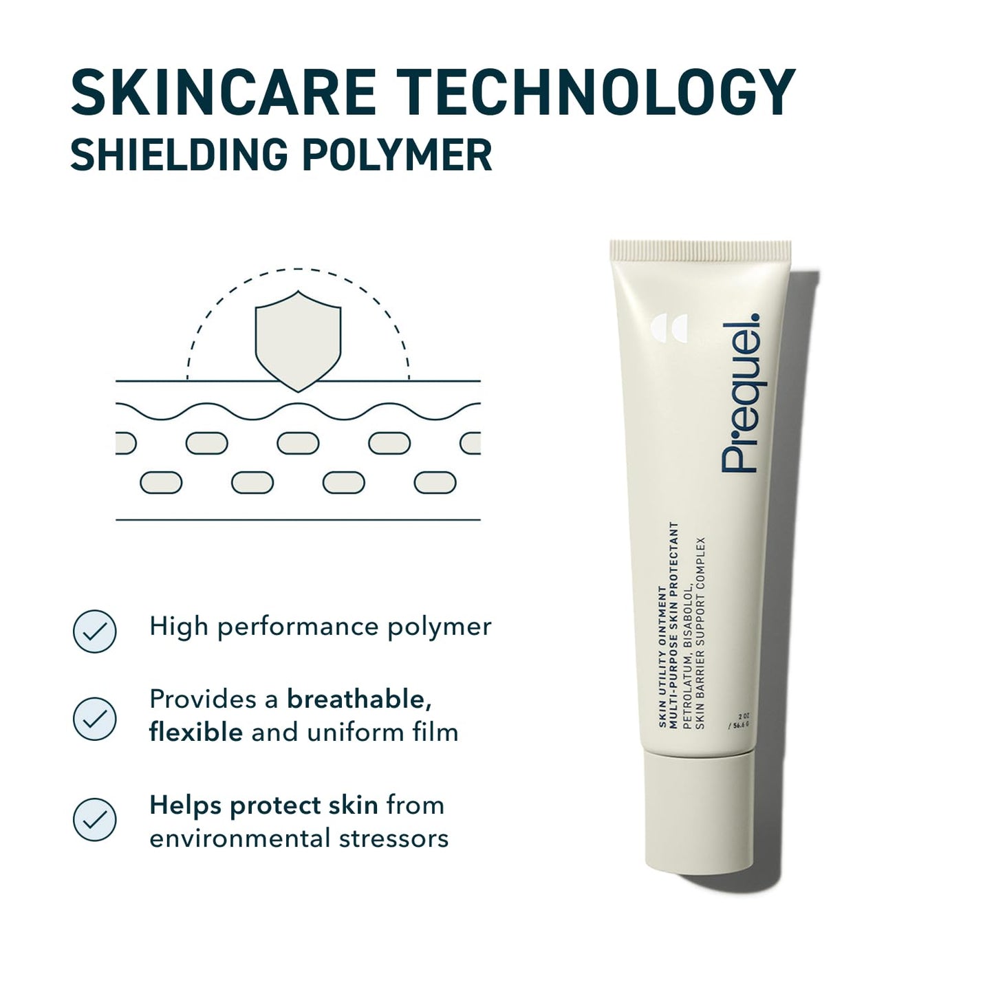 Prequel Skin Utility Ointment, Moisturizing Protectant -2 oz