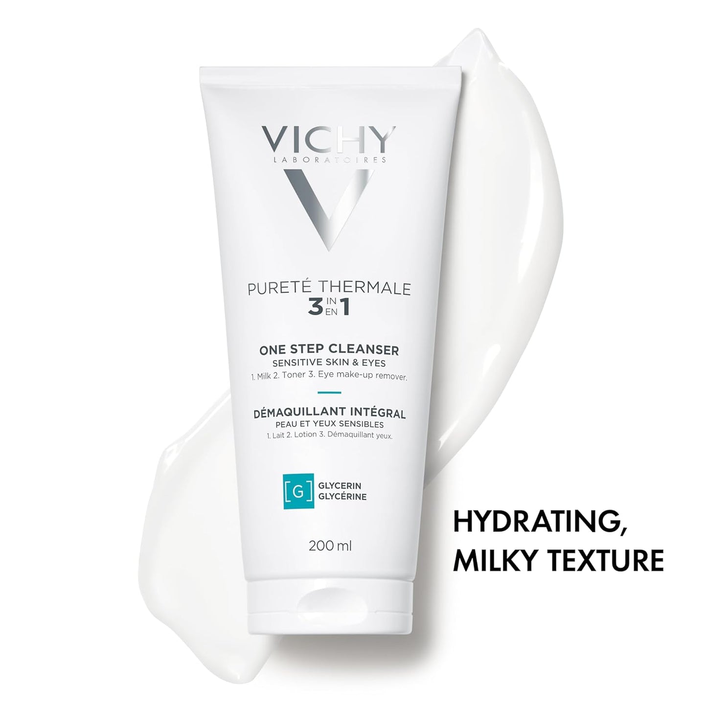 Vichy Pureté Thermale One Step Cleanser for Sensitive Skin -6.76 ounce