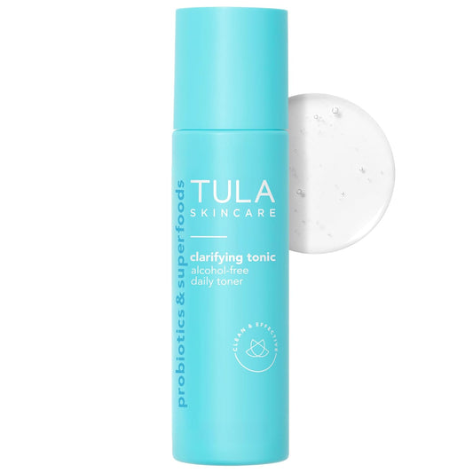 TULA Skin Care Clarifying Tonic Alcohol-Free Daily Toner -5.07 Fl Oz.