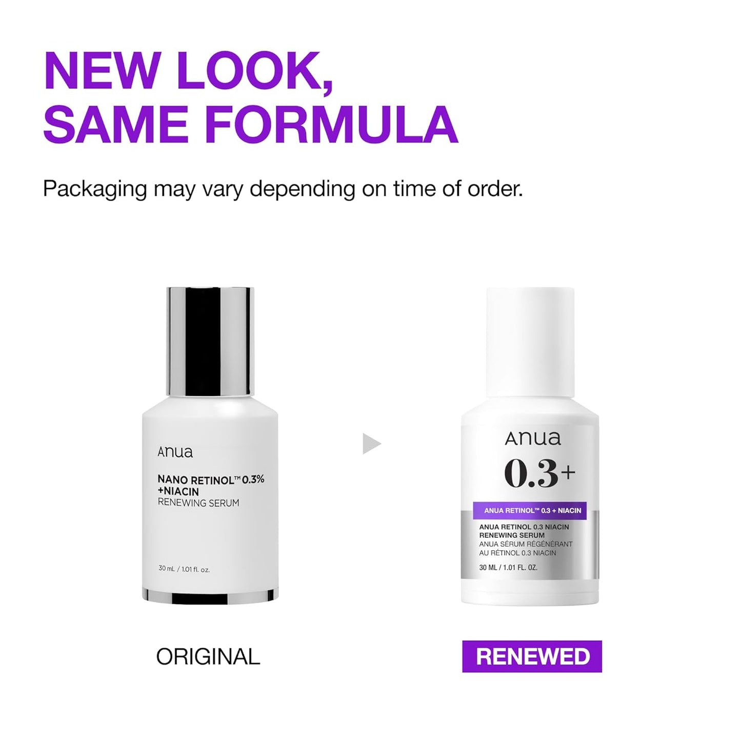 Anua Retinol Serum for Anti-Aging - 1.01 fl.oz