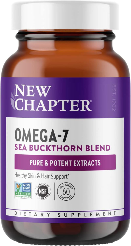 New Chapter Supercritical Omega 7 with Sea Buckthorn - 60 capsule
