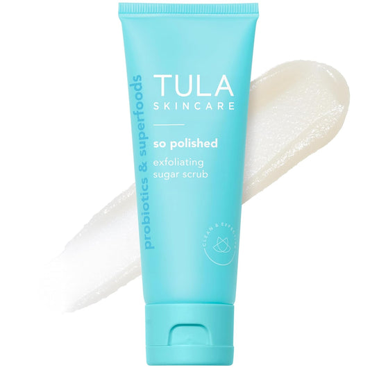 TULA Skincare So Polished Exfoliating Sugar Scrub - 2.9 OZ