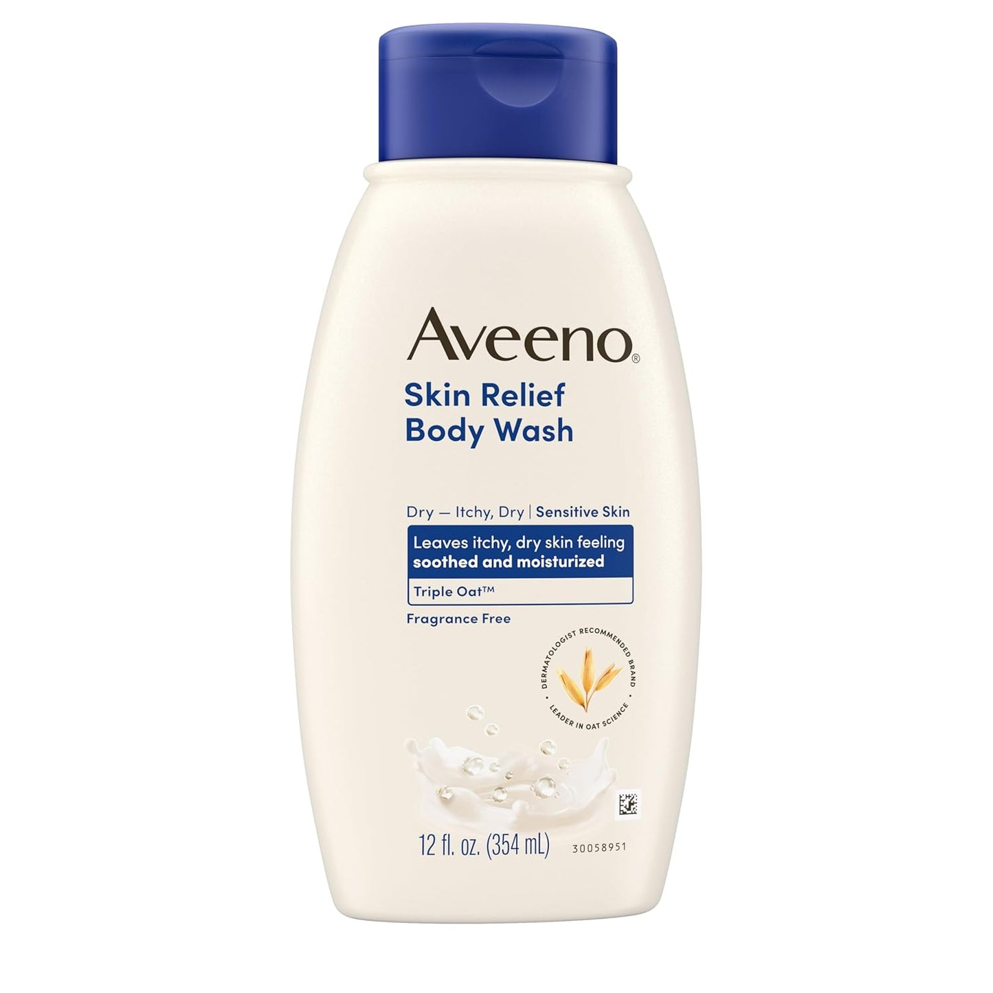 Aveeno Skin Relief Fragrance-Free Body Wash - 12 fl. oz