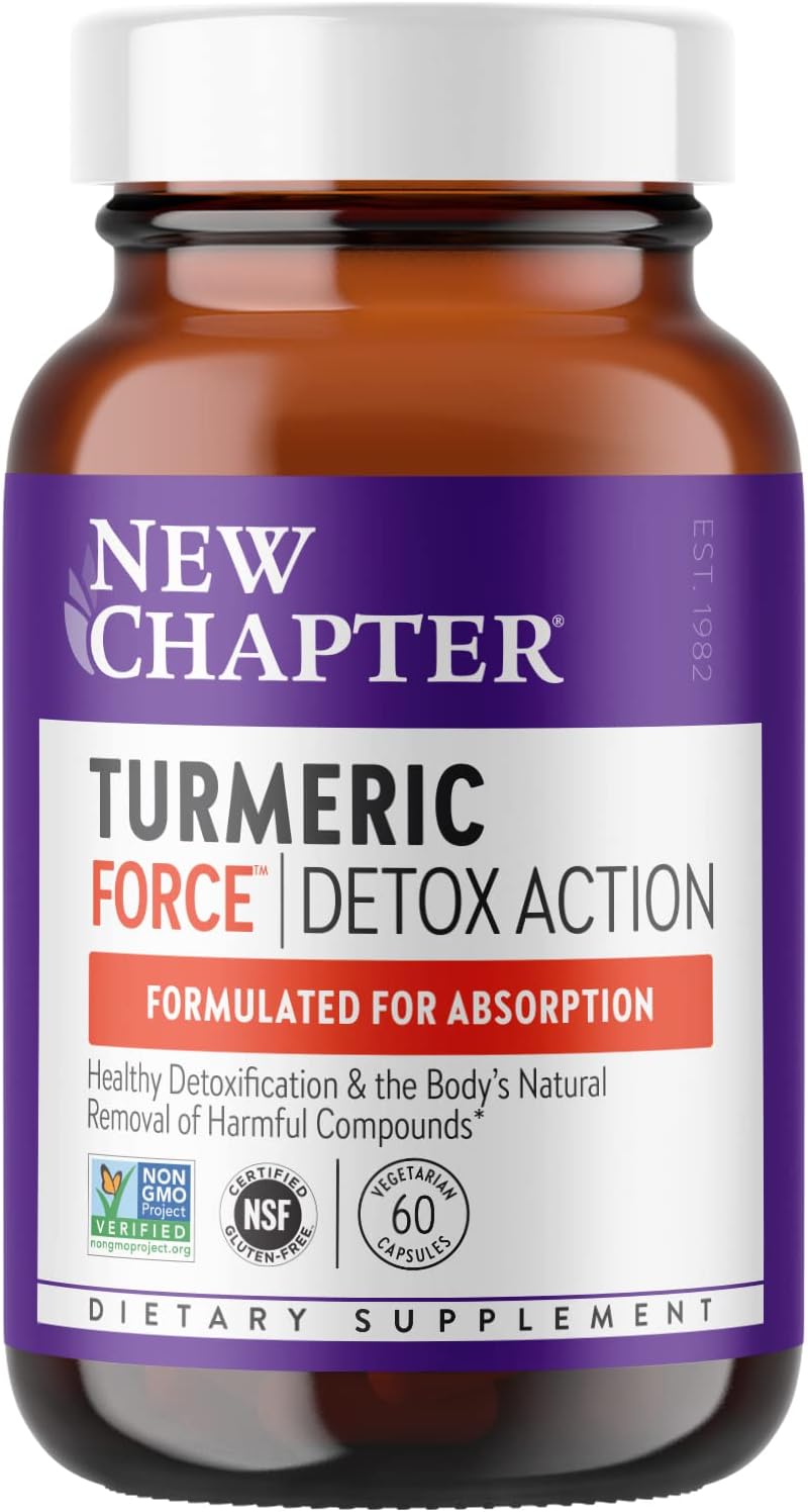 New Chapter Turmeric Supplement - 60 Count