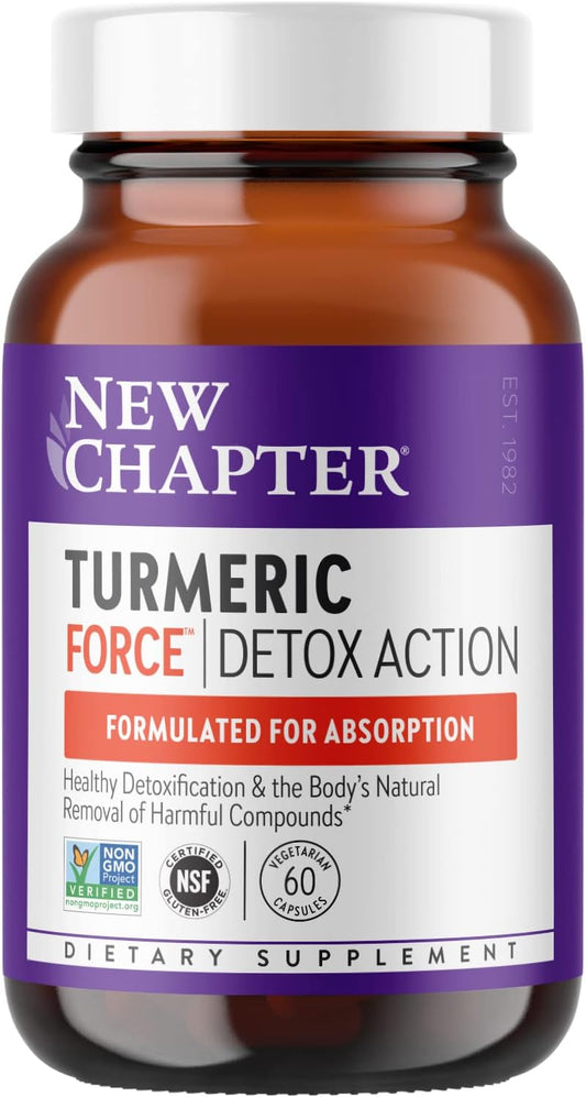 New Chapter Turmeric Supplement - 60 Count