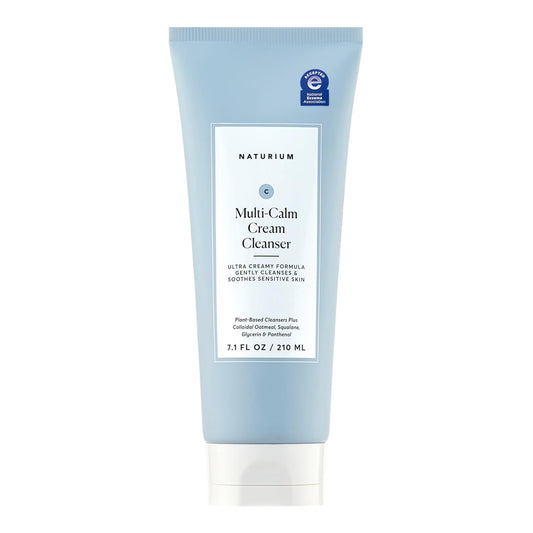 Naturium Multi-Calm Cream Cleanser face wash - 7.1 fl oz