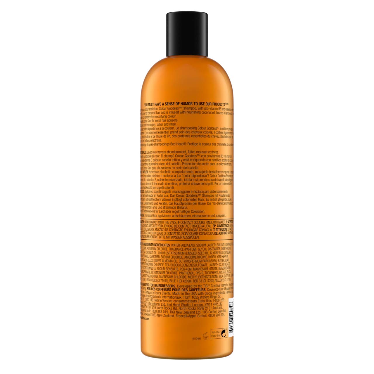 TIGI Bed Head Color Goddess Oil Infused Shampoo + Conditioner - 25.36 Ounce 2 pack