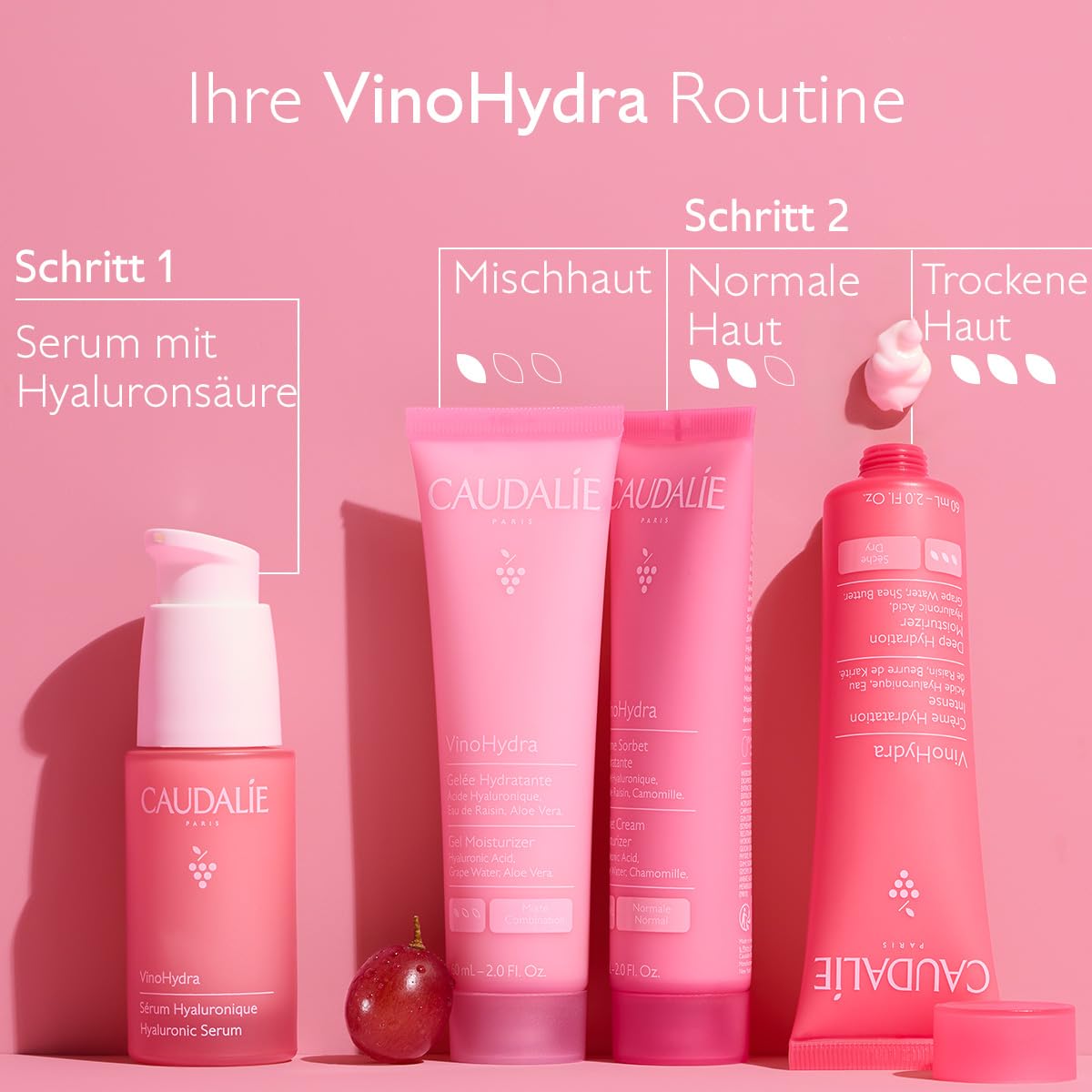 Caudalie VinoHydra Gel Moisturizer with Hyaluronic Acid & Aloe Vera