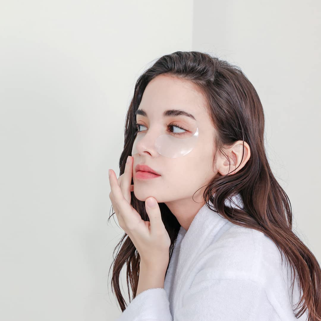 MIZON Triple Hyaluronic Acid Eye Gel Patches  – Hydrogel Eye Masks  - 60 pcs