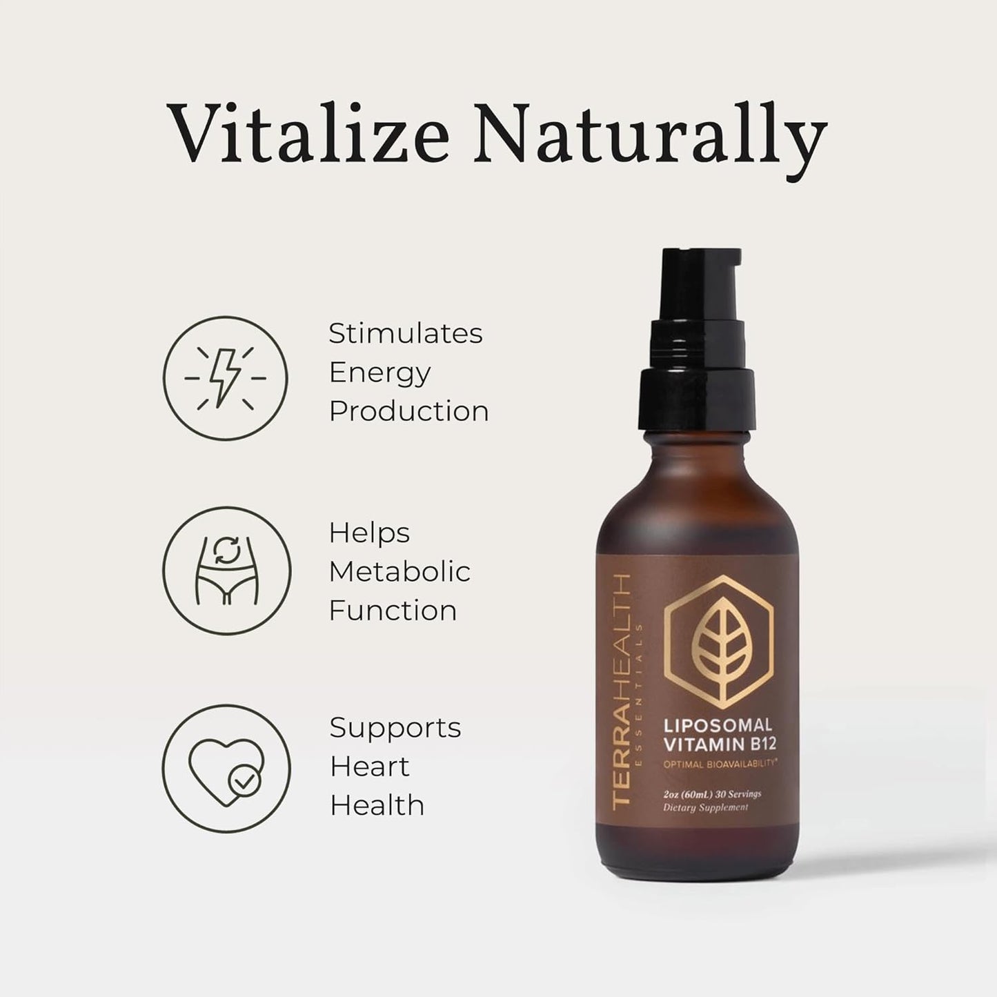 Terra Health Essentials - Liposomal B12  2 oz