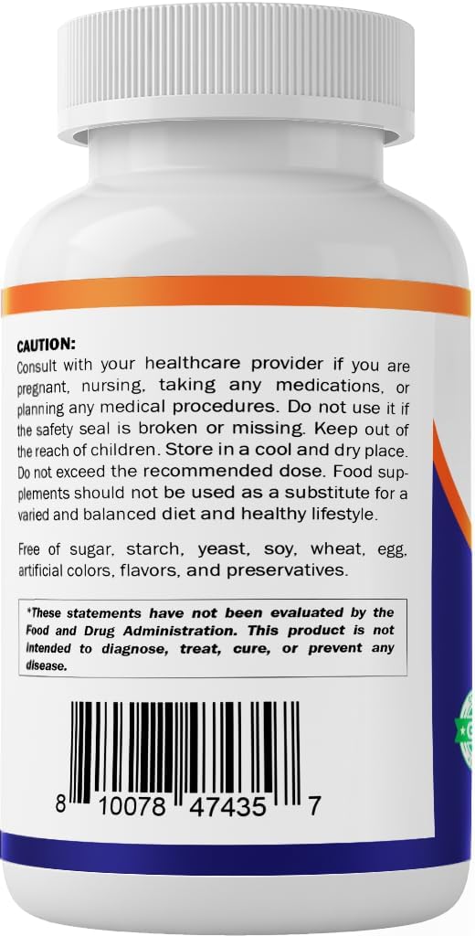 Vitamatic GABA  750mg - 240 Vegetable Capsules