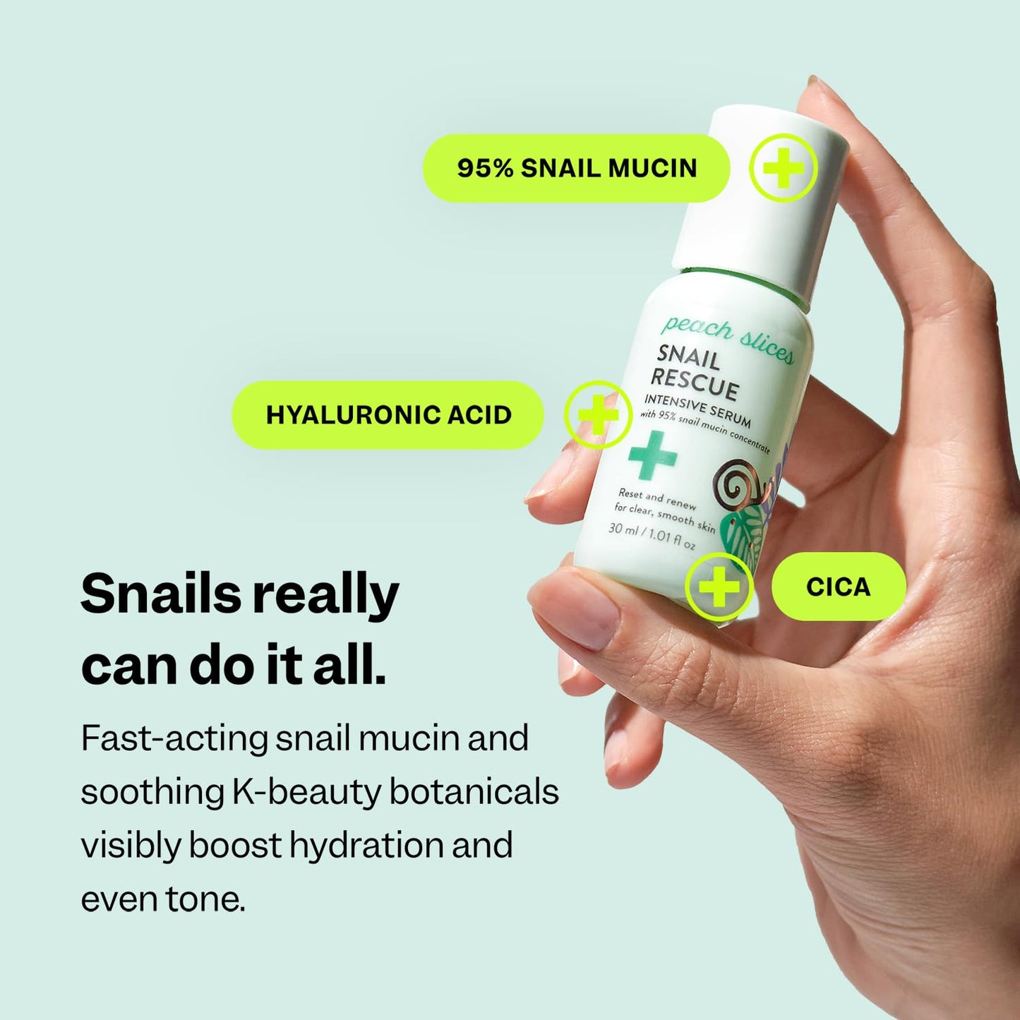 Peach Slices - Snail Rescue Intensive Serum (1.01 oz)
