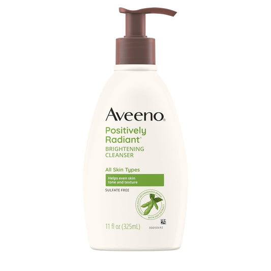 Aveeno Positively Radiant Brightening Facial Cleanser - 11 Fl. Oz