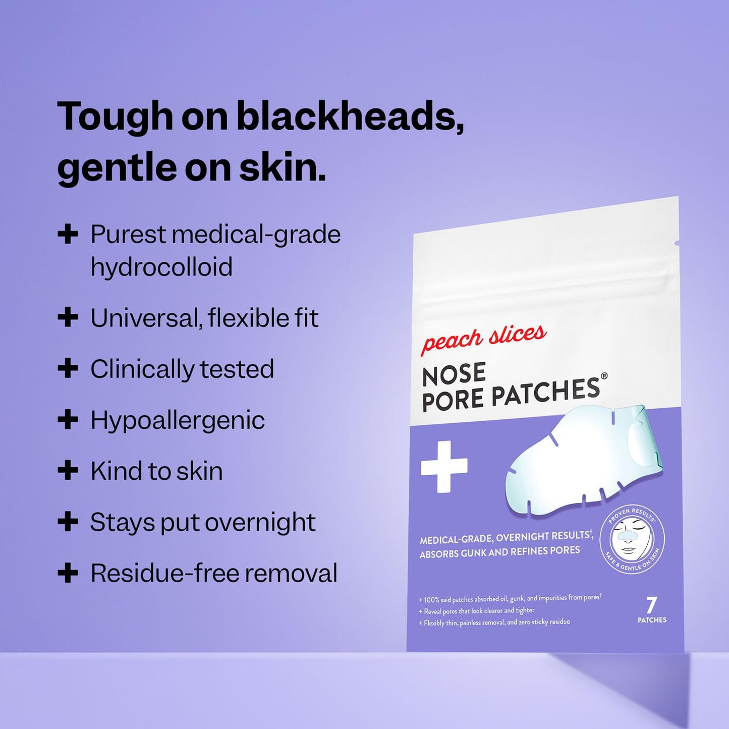 Peach Slices - Nose Pore Patches (7 ct)