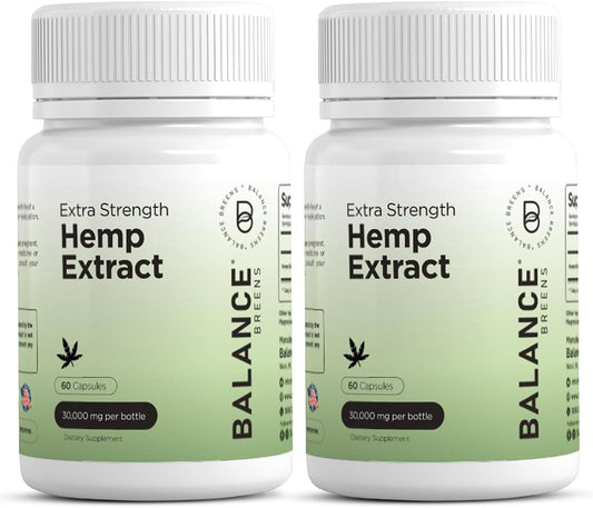 Balance Breens Hemp Extract 120 Capsules