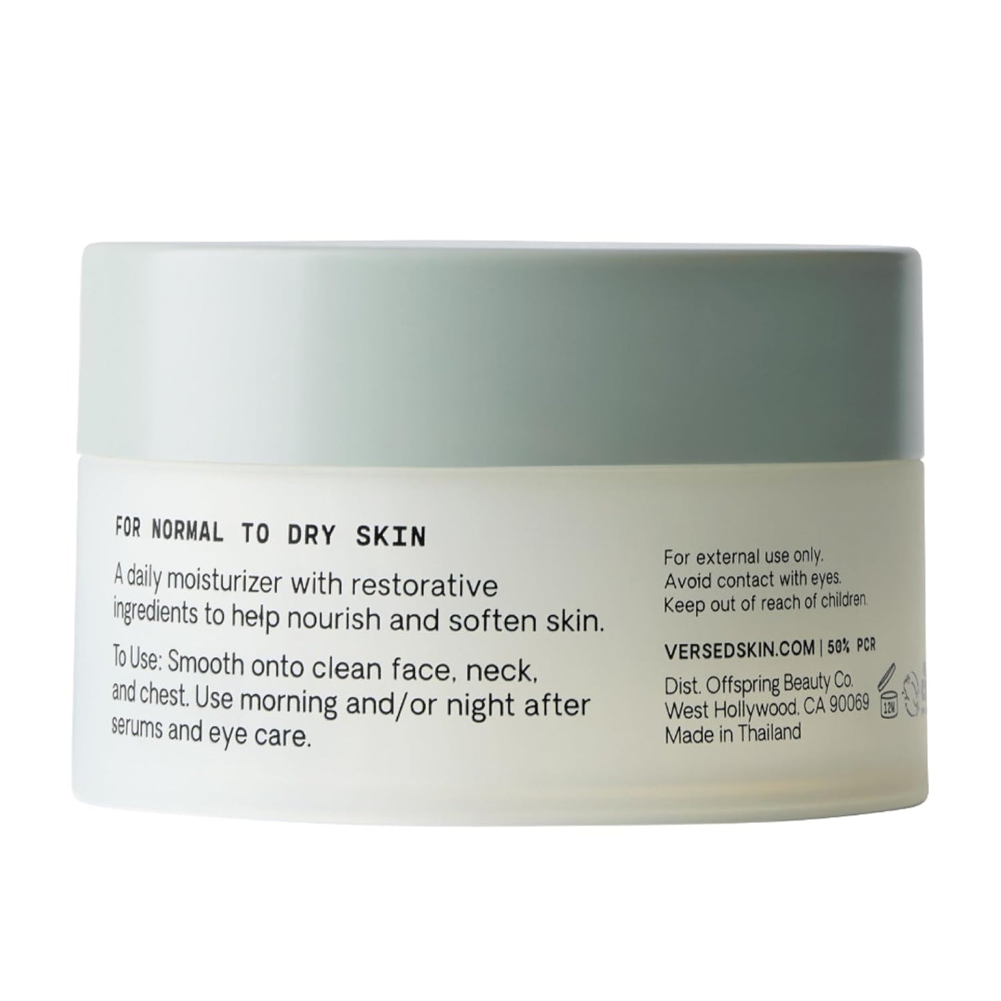 Versed Skin Soak Rich Moisture Face Cream - 1.5 oz