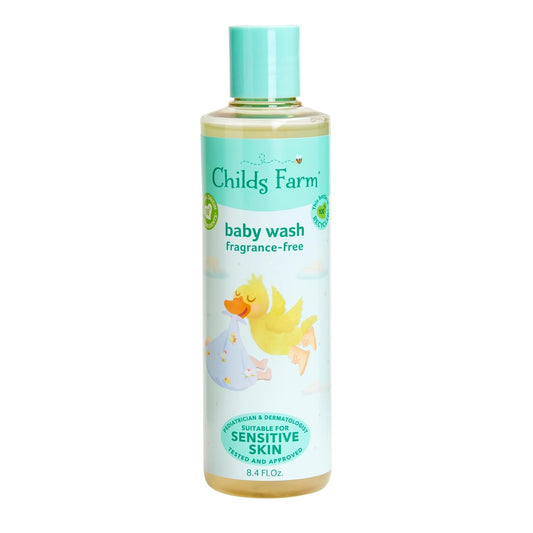 Childs Farm Baby Body Wash, Unfragranced - 8.4 Fl Oz
