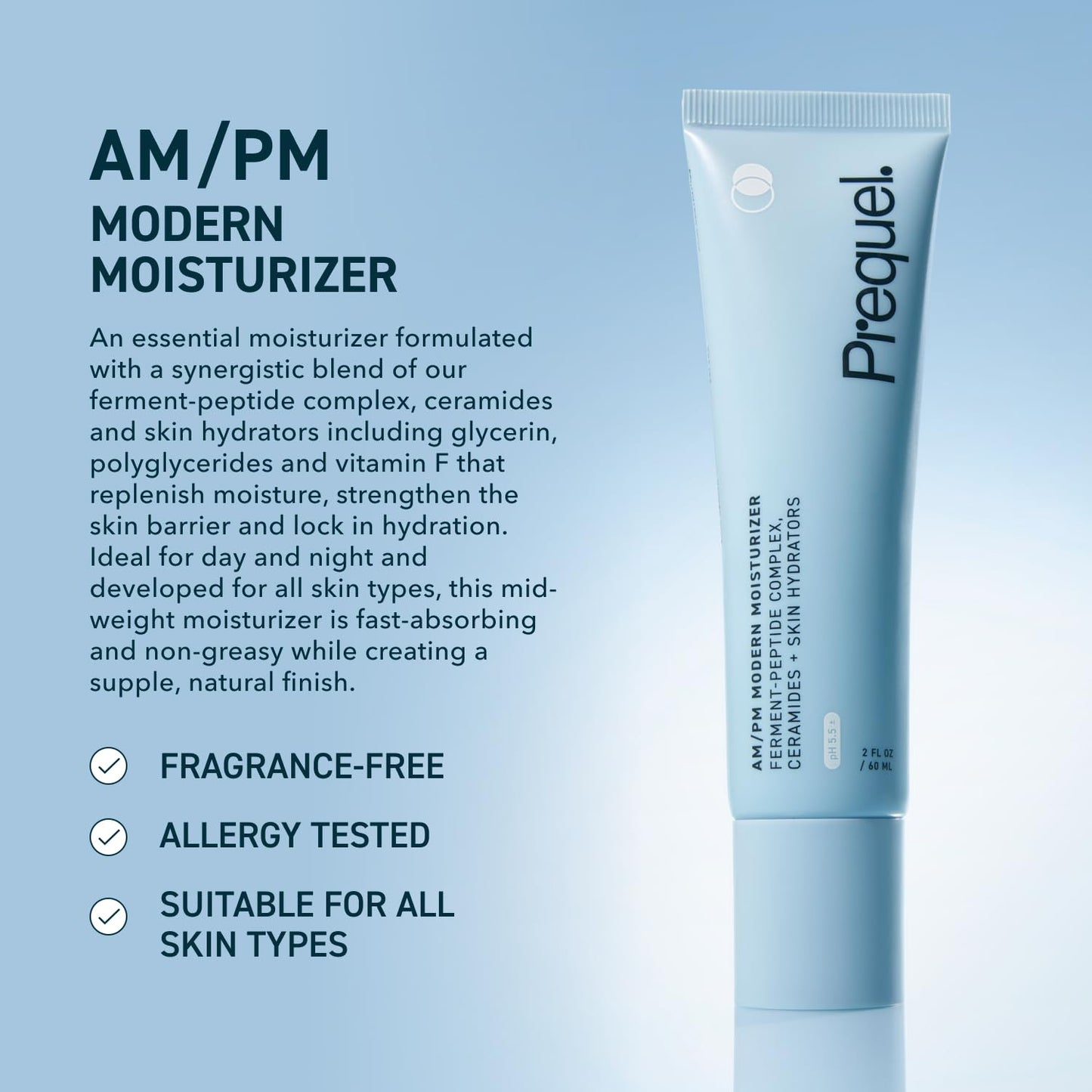Prequel Skin AM/PM Modern Moisturizer – 2 fl oz