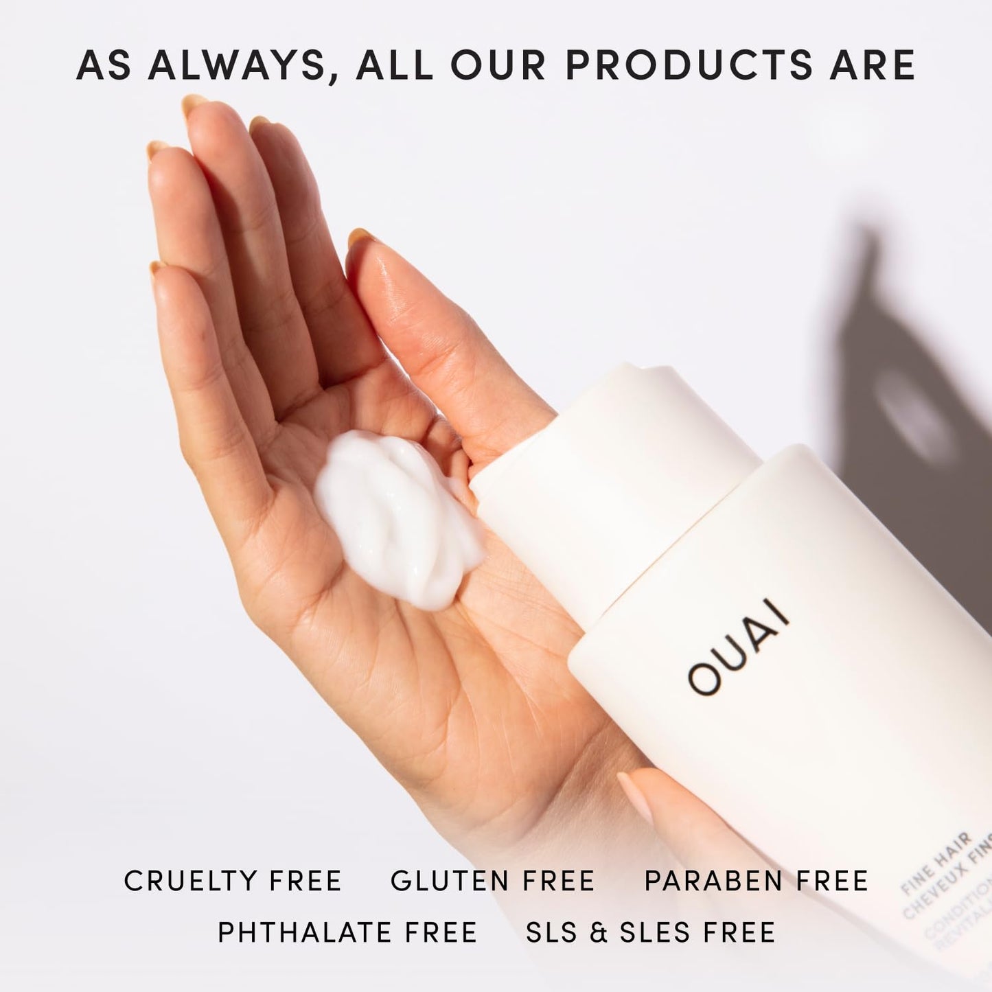 OUAI Fine Hair Conditioner Salon Size -  32 Oz