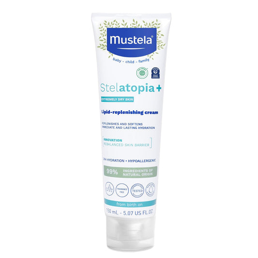 Mustela Stelatopia+ - Lipid-Replenishing Cream -5.07 fl oz