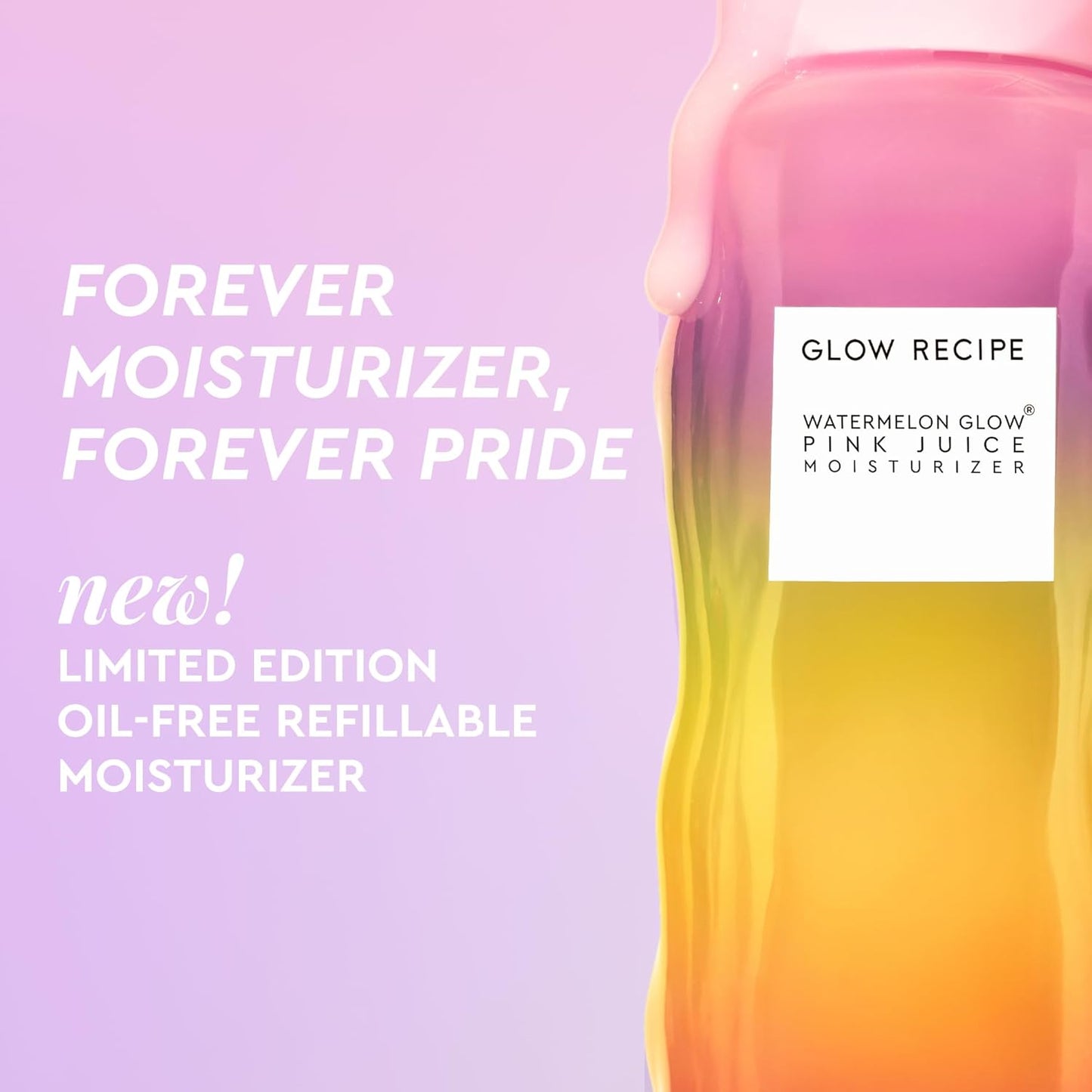 Glow Recipe Limited Edition Pride Pink Juice Water Gel Face Moisturizer - 50 ml
