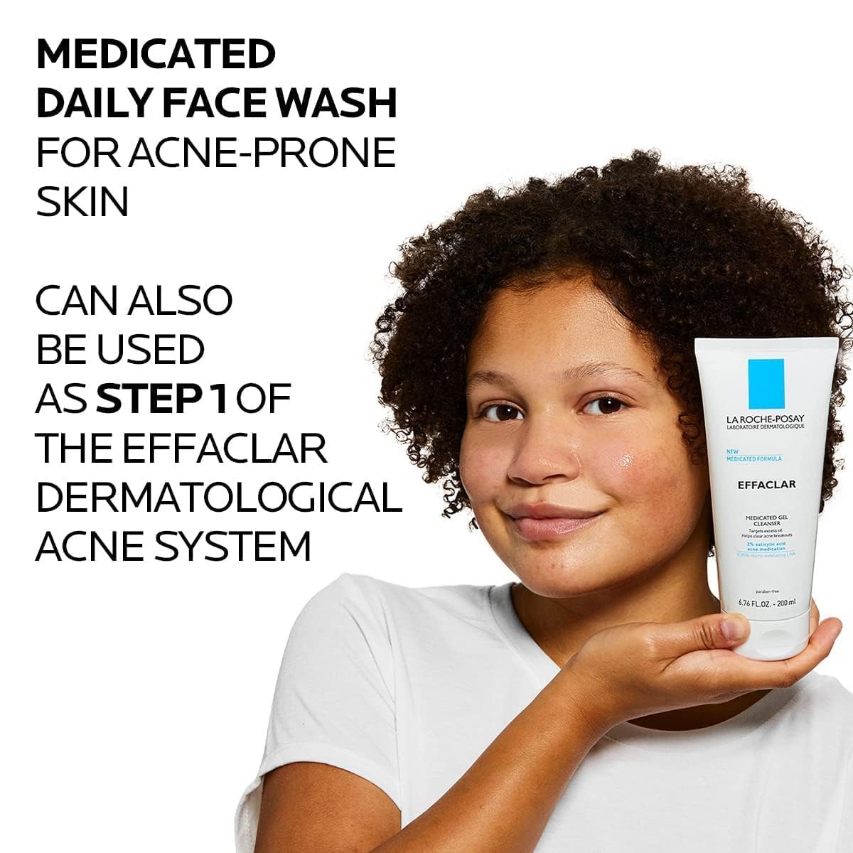 La Roche-Posay Effaclar Medicated Gel Facial Cleanser Foaming Acne Face Wash