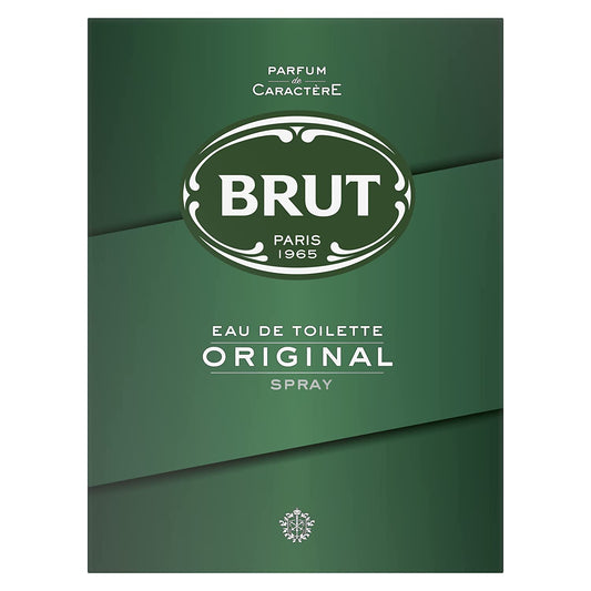 Brut Original Edt Spray for Men, 3.38 Ounce (14453)