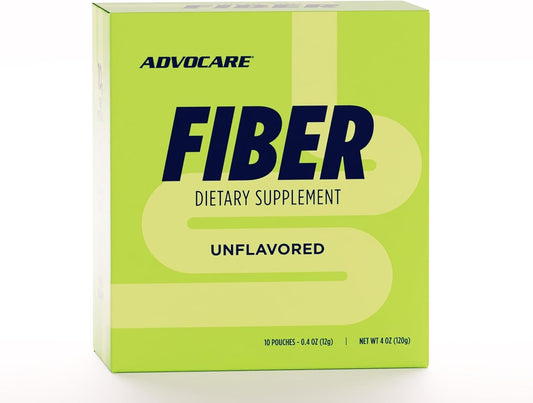 AdvoCare Fiber Dietary Supplement -  Unflavored - 10 Pouches
