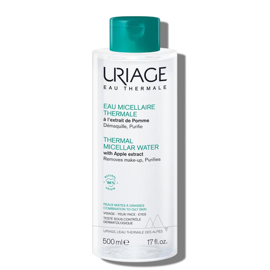 Uriage Micellar Water with Apple Extract - 17 Fl oz