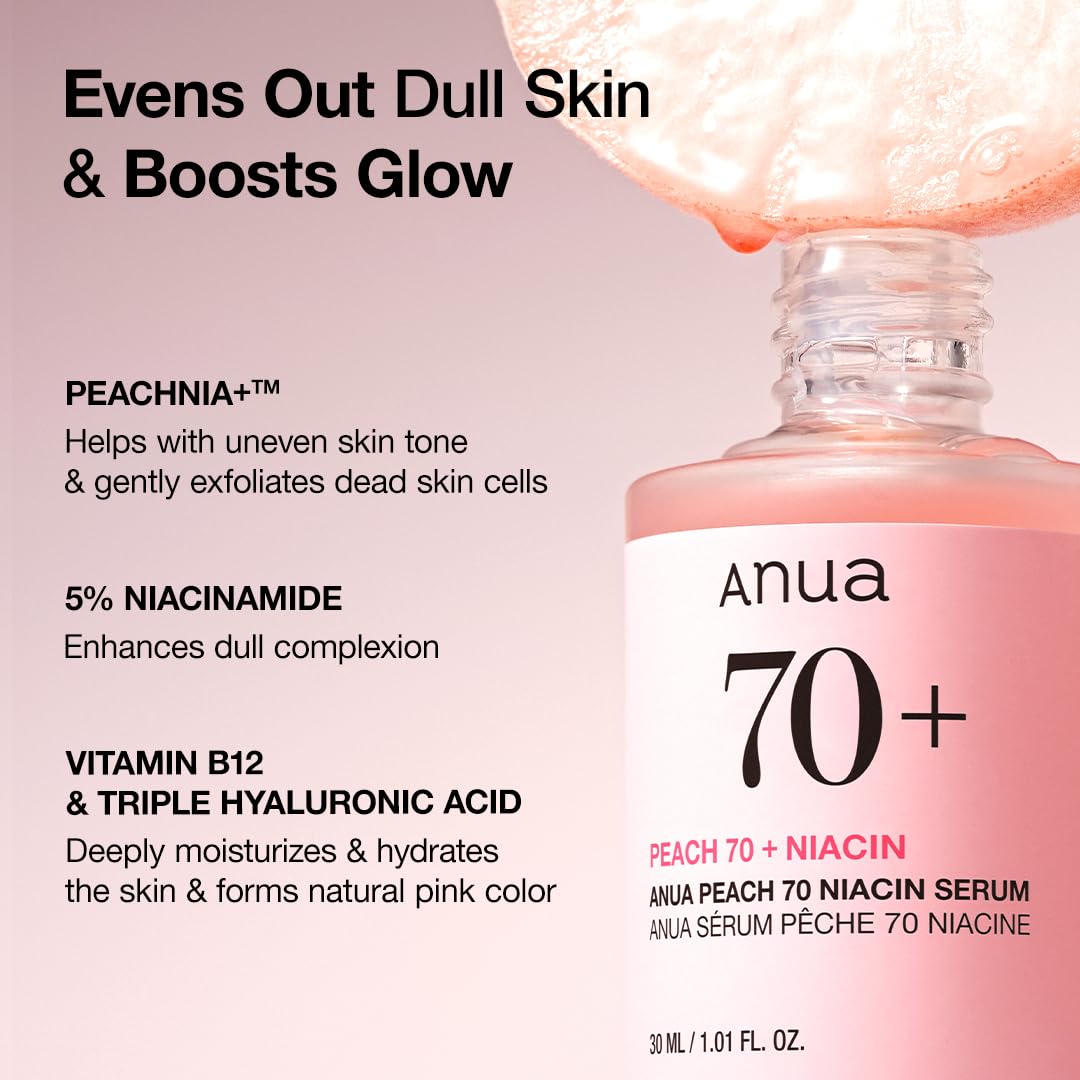 Anua Peach 70 Niacinamide Serum - 1.01 fl.oz