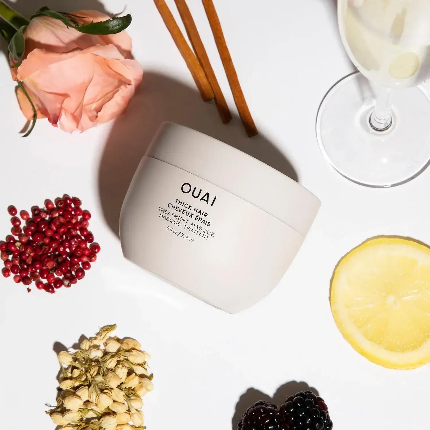 OUAI Thick Hair Mask - 8 fl oz