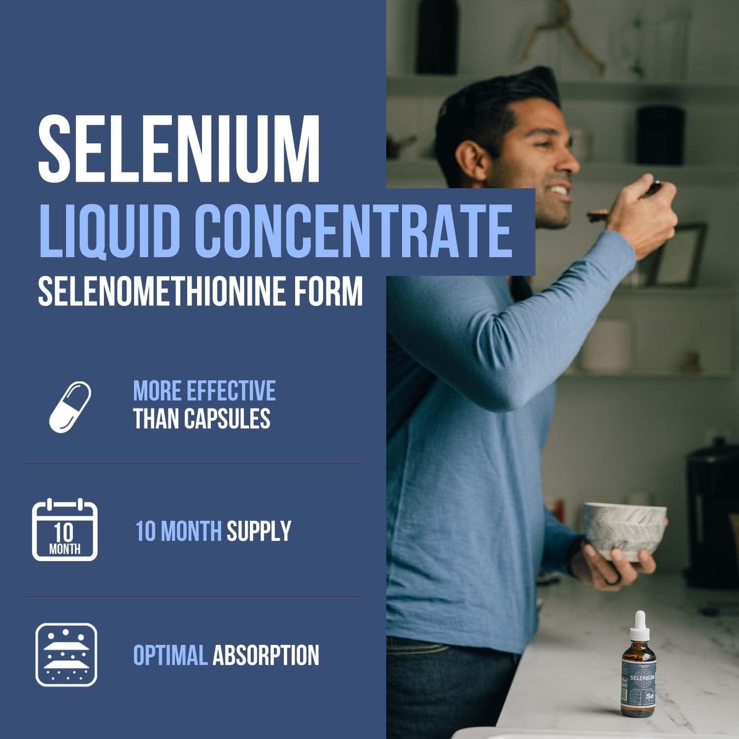 Selenium - Vegan, Glass Bottle