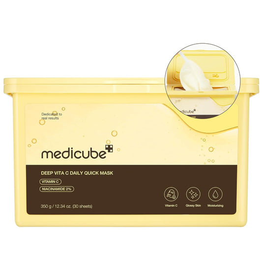 Medicube Deep Vita C Daily Quick 30 Sheet Masks -12.34 oz