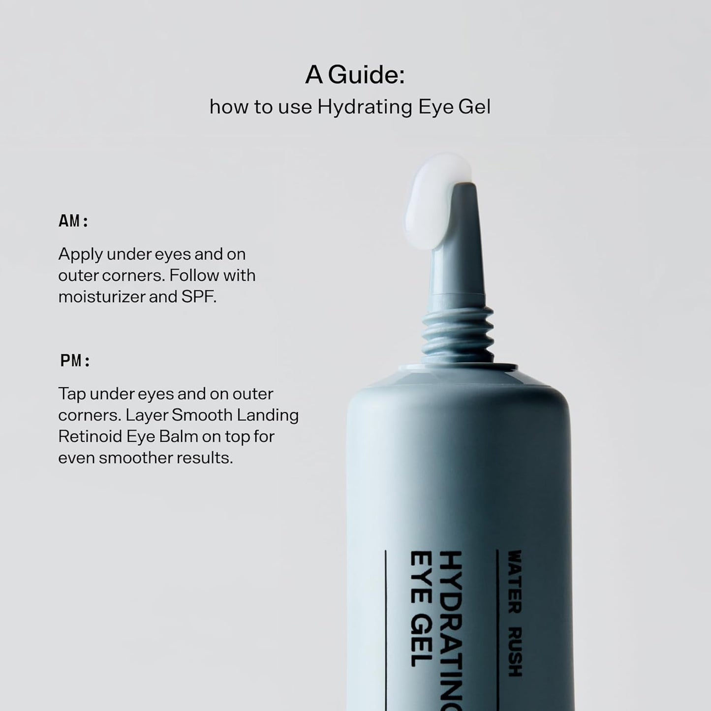 Versed Water Rush Hydrating Eye Gel - 0.5 fl oz