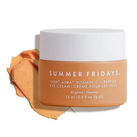 Summer Fridays Light Aura Vitamin C + Peptide Eye Cream - 0.5 Fl Oz