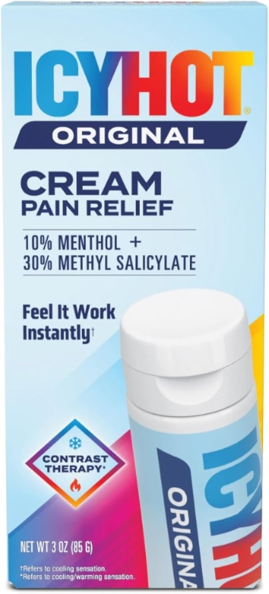 Icy Hot Original Pain Relief Cream, 3 oz