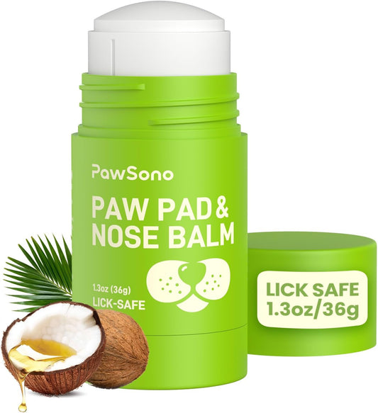 Lick-Safe Dog Paw & Nose Balm with Coconut Oil - 1.3 oz